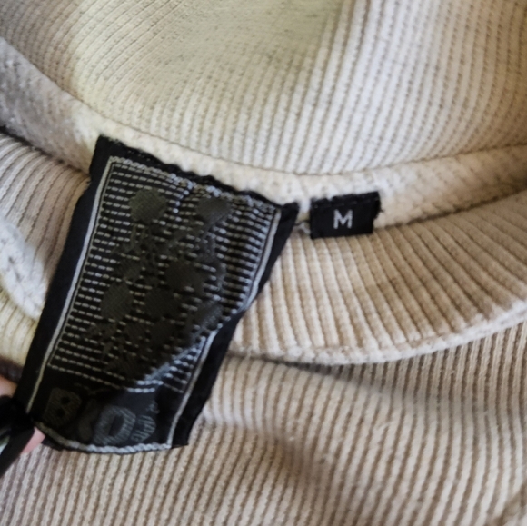 Vintage 90s Gray Birds Oversized Tunic Long Sweatshirt 1990s Preppy Graphic - Picture 6 of 7